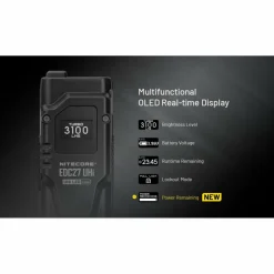 Clearance Nitecore EDC27 UHi zaklamp black