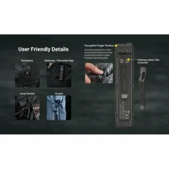 Nitecore EDC25 zaklamp black