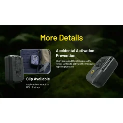 Discount Nitecore EMR40 muggenverjager