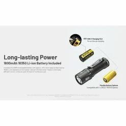 Sale Nitecore MT1C Pro zaklamp black