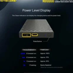 Sale Nitecore NB10000 Gen2 powerbank black