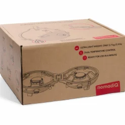 NomadiQ Draagbaar outdoor 2-pits kooktoestel