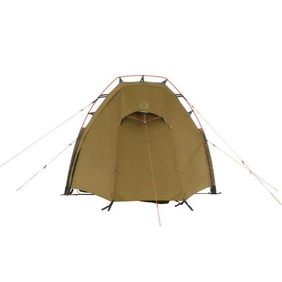 Clearance Nordisk Svalbard 1 2.0 PU lichtgewicht tunneltent dark olive
