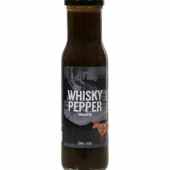 Outlet Not Just Bbq  Whisky Pepper barbecuesaus 250 ml