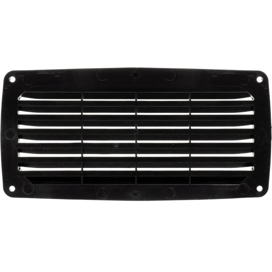 Outlet Nuova Rade ventilatierooster 200 x 100 mm zwart