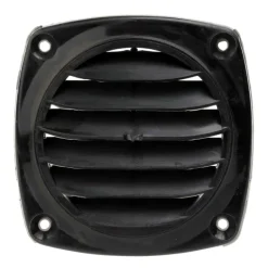 Nuova Rade  ventilatierooster 82 x 82 mm zwart