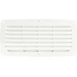 Nuova Rade ventilatierooster 200 x 100 mm wit