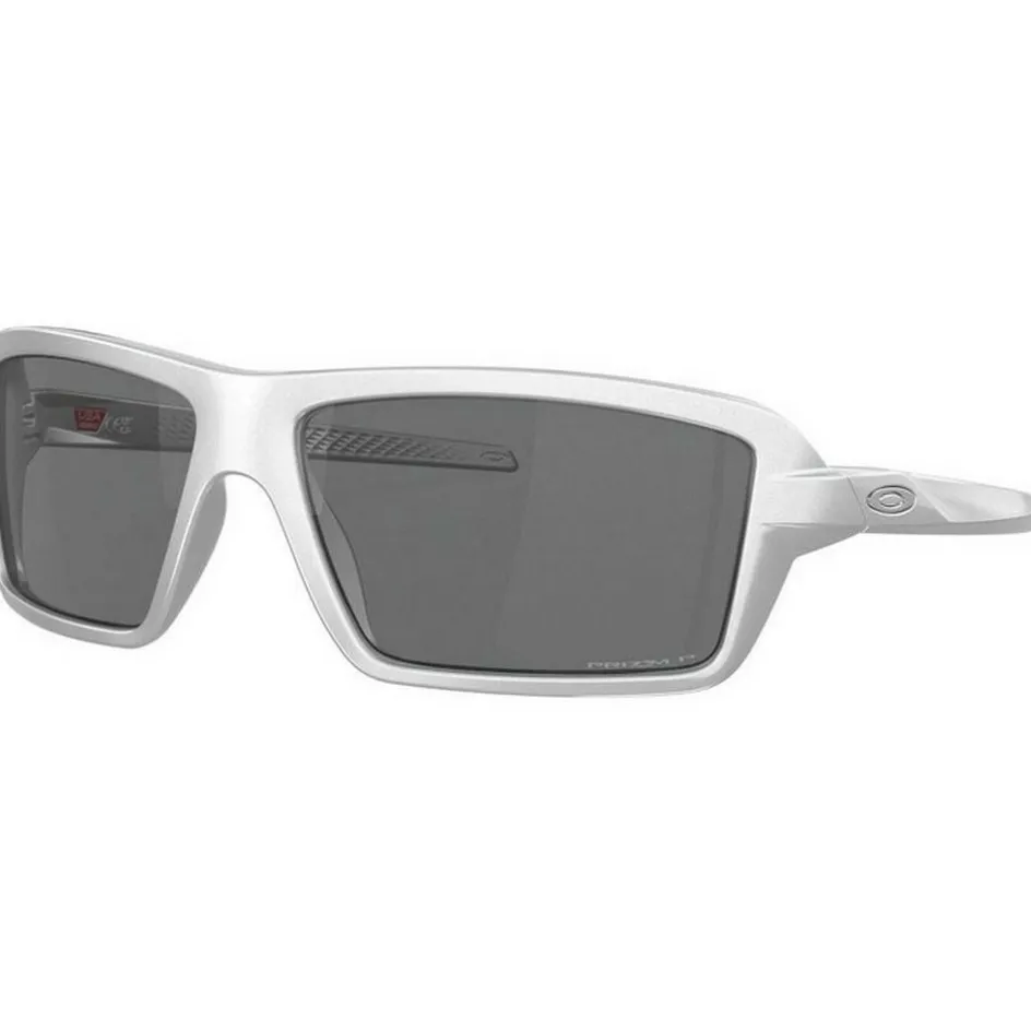 Hot Oakley Cables zonnebril prizm black polarized x silver