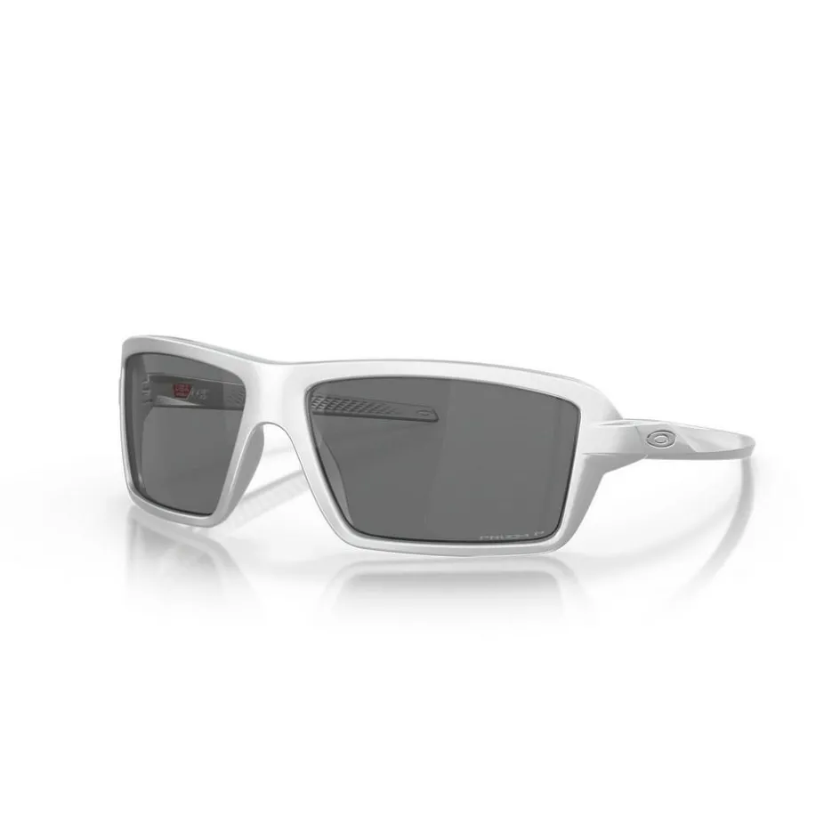 Hot Oakley Cables zonnebril prizm black polarized x silver