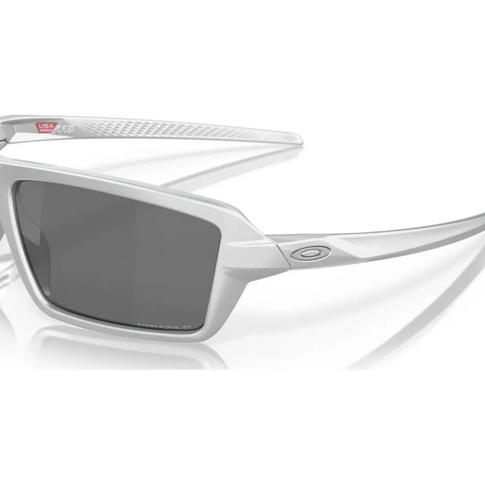 Hot Oakley Cables zonnebril prizm black polarized x silver