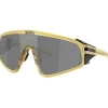 Hot Oakley Latch Panel zonnebril gold grass