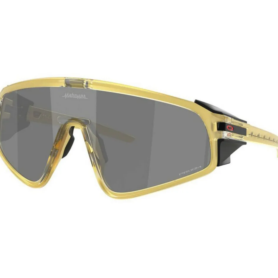 Hot Oakley Latch Panel zonnebril gold grass