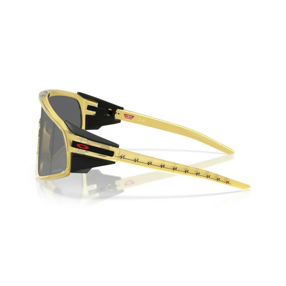 Hot Oakley Latch Panel zonnebril gold grass