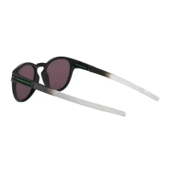 Hot Oakley Latch zonnebril prizm grey jade alt iridium  matte black fade white