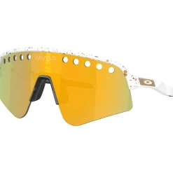 Discount Oakley Sutro Lite Sweep Mathieu Van Der Poel Signature Series zonnebril prizm 24k red gold splatter