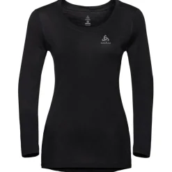 Hot ODLO Performance Wool Light LS thermoshirt dames black
