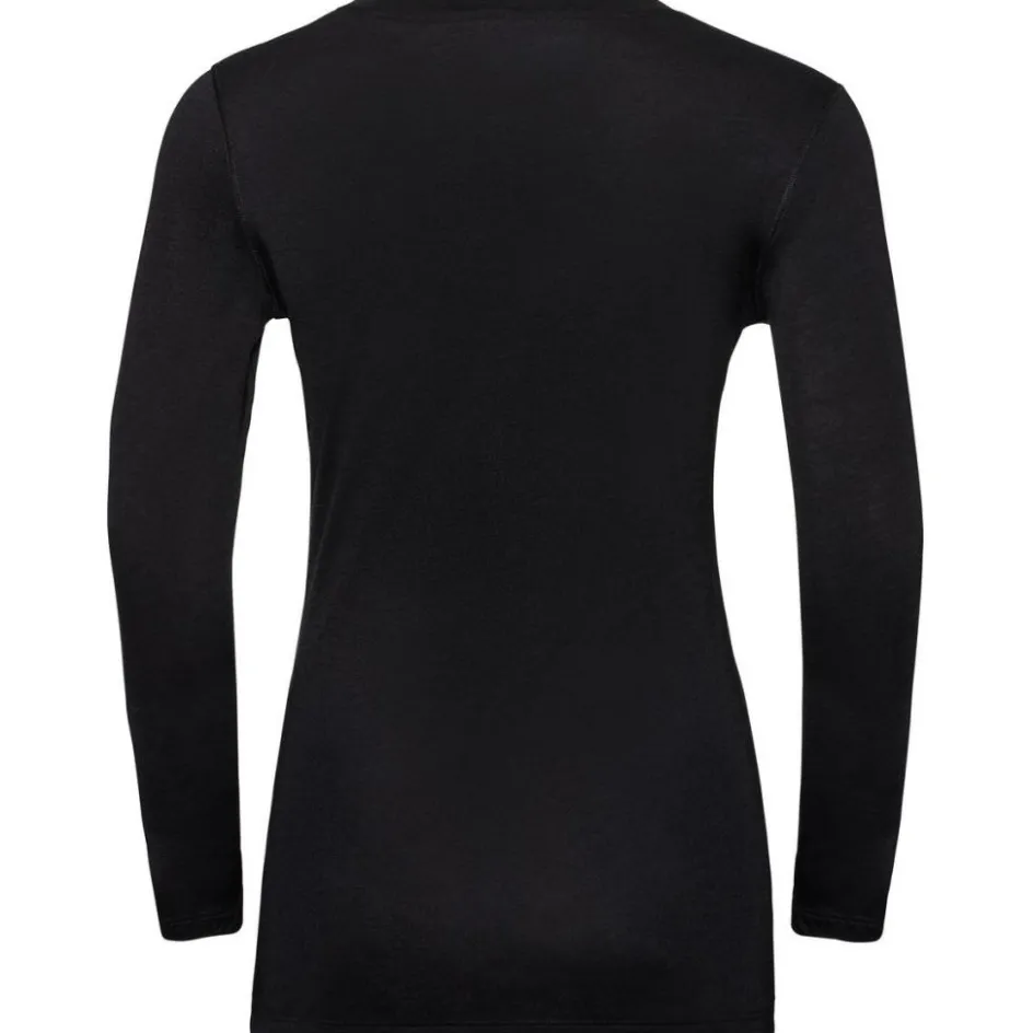 Hot ODLO Performance Wool Light LS thermoshirt dames black