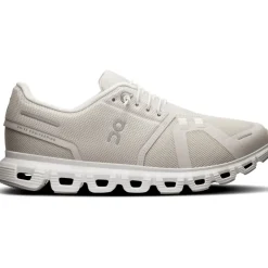 On Cloud 6 hardloopschoenen dames pearl white
