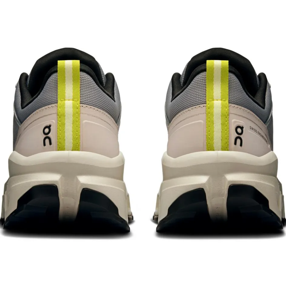 On Cloudrock Low wandelschoenen dames alloy ice