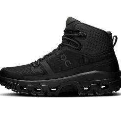 On Cloudrock Mid wandelschoenen dames black black