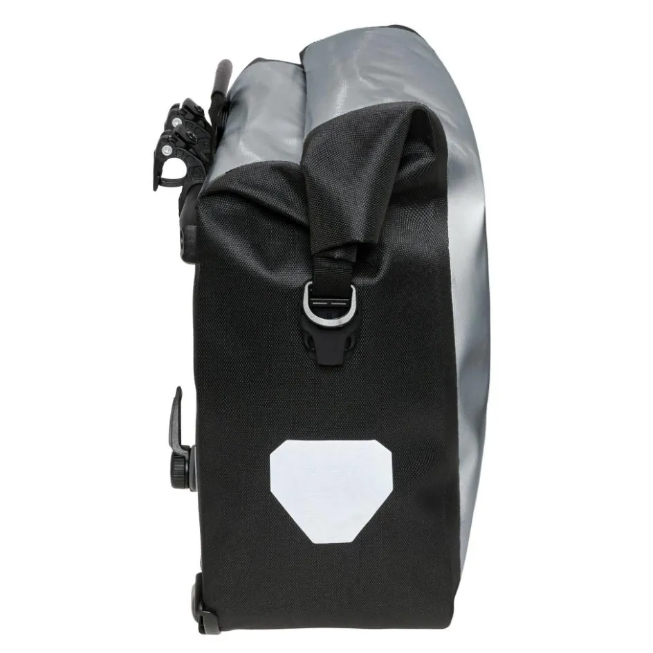 Ortlieb Back-Roller Core QL2.1 20 liter fietstas alu grey
