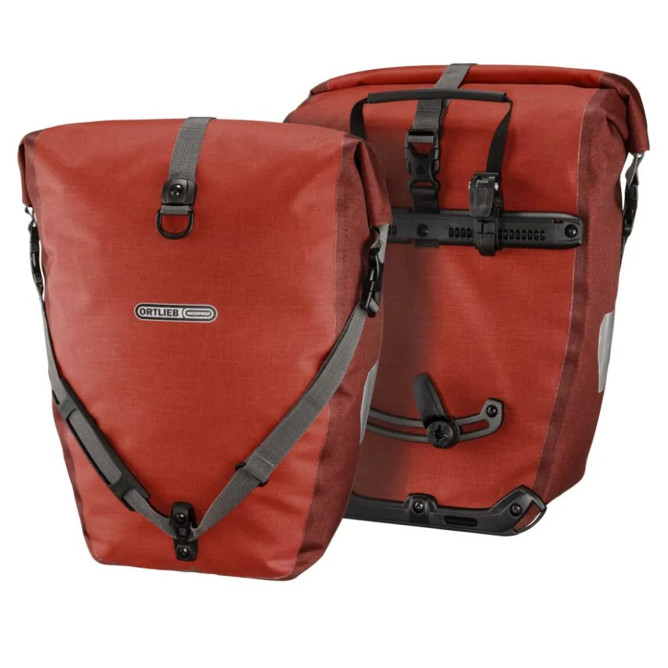 Ortlieb Back-Roller Plus CR 2 x 20 liter fietstas salsa dark chili
