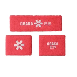 Osaka 13463 zweetband set red