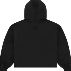 Osaka Cropped hoodie dames black