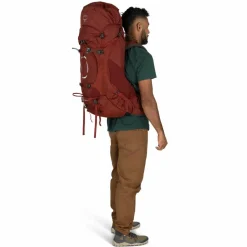 Hot Osprey Aether 65 L/XL backpack 68L heren deep acorn red