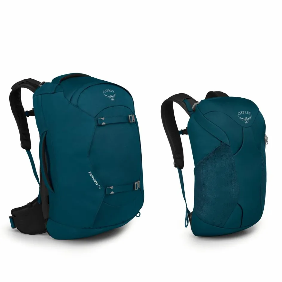 Osprey Fairview 40 + 15 liter backpack dames night jungle blue