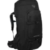 Clearance Osprey Farpoint Trek backpack 75 liter heren black