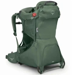 Online Osprey Poco kinderdrager koseret green