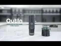 OutIn Nano draagbare espressomachine space grey