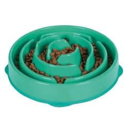 Outward Hound  Fun Feeder Slo Bowl voerbak groen