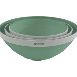 Outwell Collaps opvouwbare schalenset 3,5 - 2 - 1,5 liter shadow green
