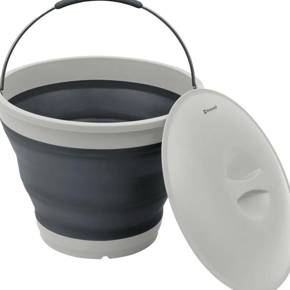 Outwell Collaps opvouwbare emmer met deksel 11 liter navy night