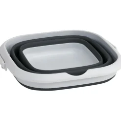 Outlet Outwell Collaps opvouwbare emmer vierkant met deksel 9 liter navy night
