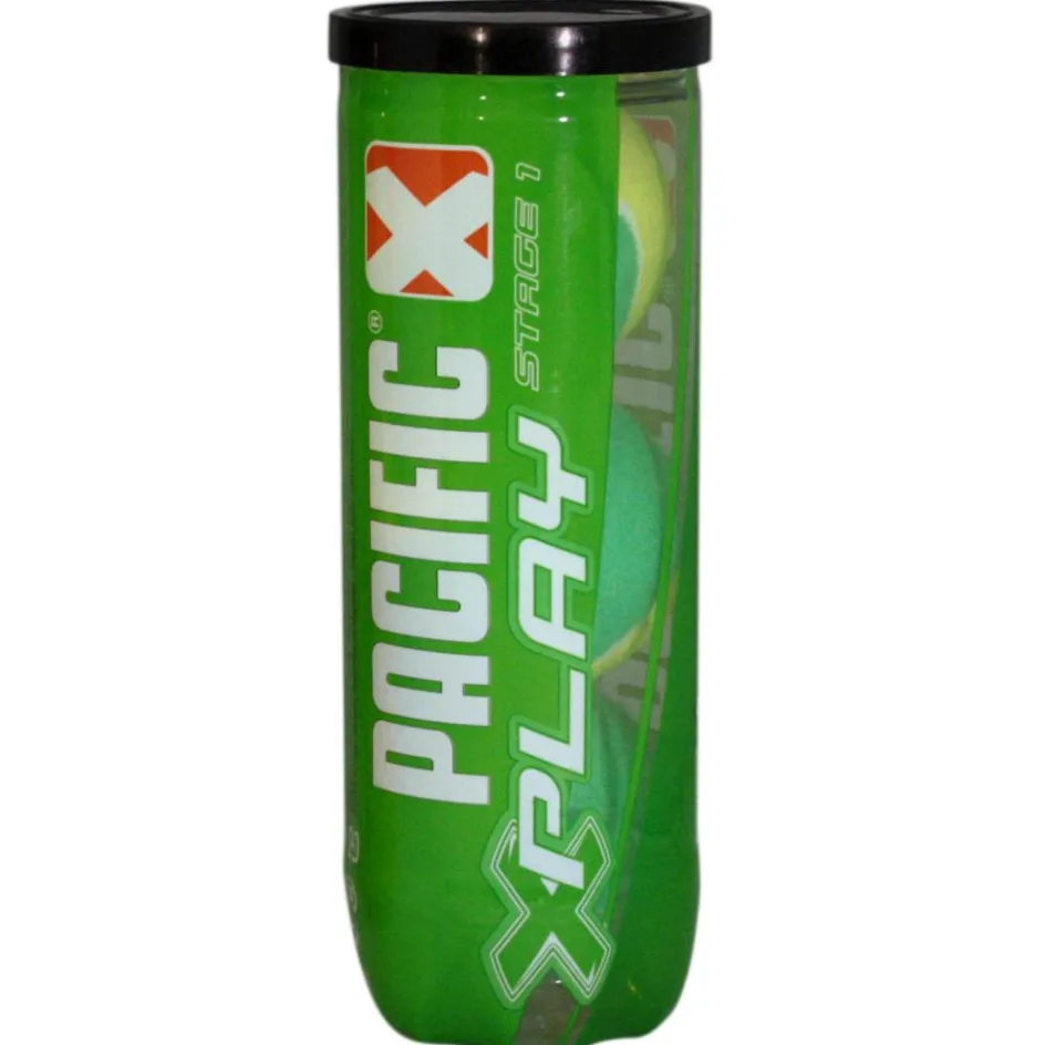 Pacific X Play Stage 1 tennisballen 3-pack groen geel
