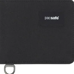 PacSafe RFIDsafe Bifold portemonnee jet black