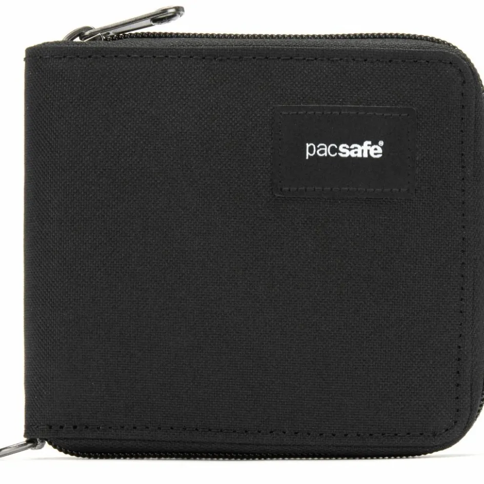 Online PacSafe RFIDsafe Zip Around portemonnee jet black
