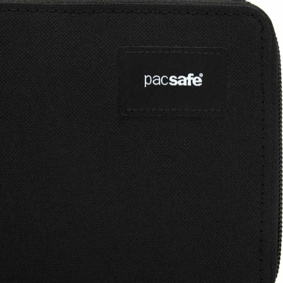 Online PacSafe RFIDsafe Zip Around portemonnee jet black