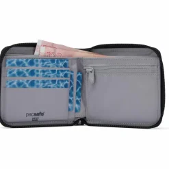 Online PacSafe RFIDsafe Zip Around portemonnee jet black
