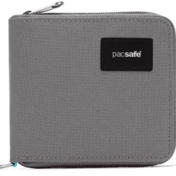 PacSafe RFIDsafe Zip Around portemonnee stone