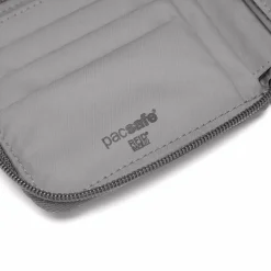 PacSafe RFIDsafe Zip Around portemonnee stone