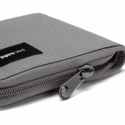 PacSafe RFIDsafe Zip Around portemonnee stone