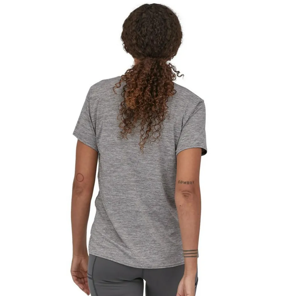 Best Patagonia Capilene Cool Daily shirt dames feather grey