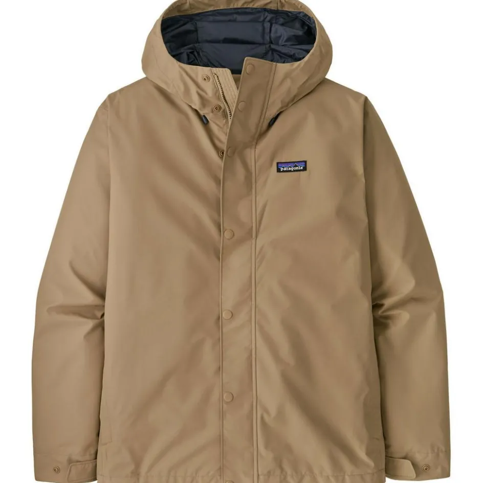 Patagonia Jackson Glacier Rain outdoor jack heren slab khaki