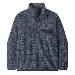 Patagonia Lightweight Synchilla Snap-T sweater heren flow sunken blue