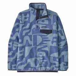 Patagonia Lightweight Synchilla Snap-T sweater dames mother  tree barnacle blue