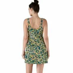 Patagonia Maipo jurk dames wild botanist tidal teal